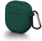 Geekria Silicone Case Cover Compatible with Bose QuietComfort II, Ultra2 True Wireless Earbuds, Protective Earphones Skin Cover with Keychain Hook, Front LED Visible