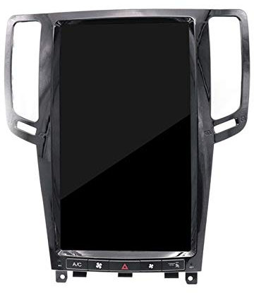 PULJIM Pantalla Vertical de Carplay Seis Core Android 9.0 Player Multimedia Dsp Apto for Infiniti G25 G37 Carro GPS Radio de Audio estéreo BT Unidad Principal (Color : 32G with DSP Carplay)