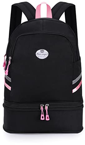 HUA ANGEL Zaino Impermeabile All'aperto On Scomparto Per Scarpe Zaino Da Viaggio Pieghevole 36-55l Scalabile Leggero Antifurto Zaino Sportivo Unisex per Palestra Nuoto Affari viaggi