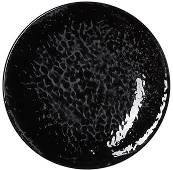 WAS Germany Teller, flach, Ø 19 cm, Set á 6 Stück, night, Porzellan