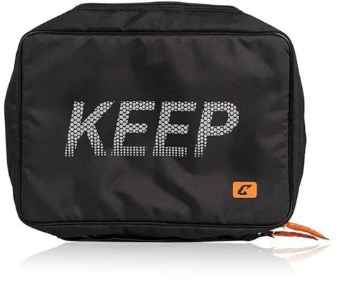 CATCH & KEEP Torwart Handschuhtasche - maximaler Schutz für Zwei Handschuhpaare - mit Tragehalterung und Entlüftung