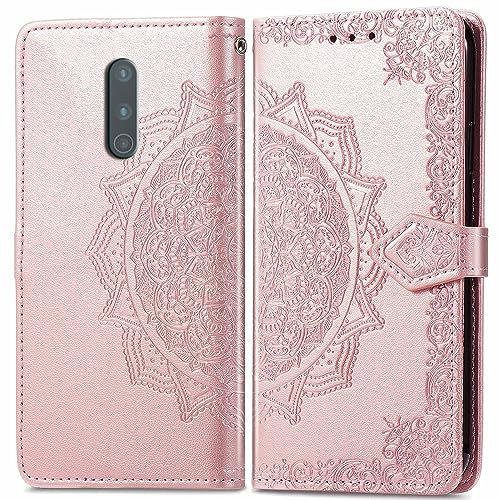 Hülle für Oneplus 8,Klappbar Leder Tasche Case Cover,Handyhülle für Oneplus 8 Kartenfach Standfunktion Schutzhülle Klapphülle Lederhülle