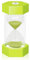 Sablier pour enfants, minuteur de toilettes, minuteur visuel pour enfants, minuterie d'apprentissage pour enfants, horloge de cuisine, minuteur 30 minutes (herbe verte)