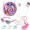 Gabbys Dollhouse Handtasche Mädchen mit Katzenohren Haarreif, UV Sonnenbrille & Haaraccessoires - Mädchen Geschenke
