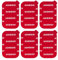 VIIMAKE Lot de 6 adhésifs rectangulaires transparents, pour tableau de bord magnétique, support de téléphone de voiture, autocollants de base, adhésifs double face