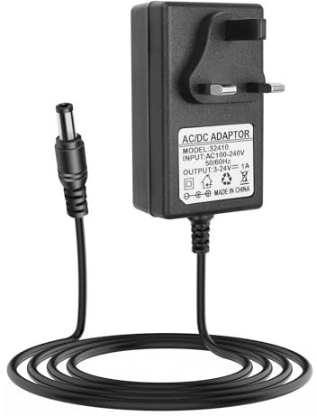 YAODHAOD Universal Power Supply 24W AV to DC 3V 4.5V 6V 7.5V 9V 12V -24V 1A Multi-Voltage Adapter,for Speaker Camera Lamp Tablet and More Household Electronics,1000mA max