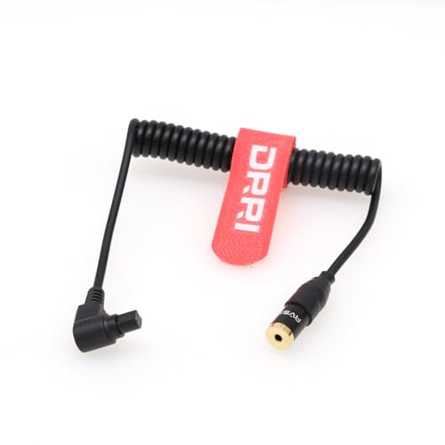 DRRI Fernauslöserkabel für Canon 2000 1DX DS2 5D2 6D 7D 7D2 60Da 50D 40D 30D 20D 10D 2,5 mm Buchse auf C3