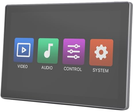 Smart Home Control Panel,10 Inch Smart Home Touch Screen,Smart Life Devices, Manage and Control Home Devices,Wireless BT Smart Home Control Panel for Android 11 (UK)