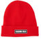 FISURA – Unisex Wintermütze “F*cking Cold”. Warme Strickmütze aus Acryl für Herren in Rot und Damen mit lustigem Spruch. Perfektes Winteraccessoire und originelles Geschenk für Freunde und Familie.