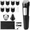 Adiwo All-In-One Bartpflege Bodygroomer Set, 9-in-1 Barttrimmer/Bartschneider, All-in-One-Trimmer, 120 Min. kabellose Laufzeit, mit 7 Aufsteckkämme, Ultrascharfer Klinge