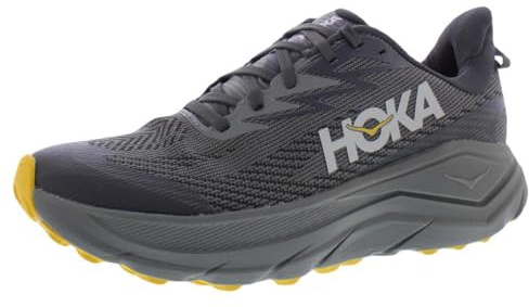 HOKA ONE ONE M Challenger 8 GTX Asphalt Grey/Varsity Yellow - 12/46 2/3