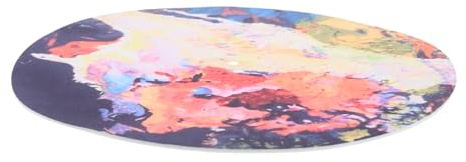 VICASKY Filz Plattenspielermatte Rutschfeste Vinyl Schallplattenunterlage Schmale Filzauflage Für Plattenspieler Elegantes Pad Für Vinyl Und Cd Player Ersatzmatte Mit Feiner Farbgebung