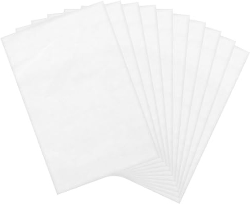 SHENLIU 10 Stück Doppelseitige Klebefolie Zum Aufbügeln, A4 Bügelvlies Beidseitig Haftend Vlieselinezum Aufbügeln Patches Klebende Bügeleinlage Für Stoff Kleidung Nähen