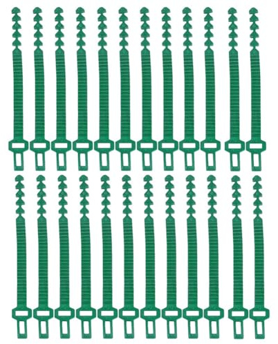 Frewurwer 24pcs Stump Support Straps, Garden Stake Connectors, Tree Straps for Stakes, Tree Support Straps for Stumps