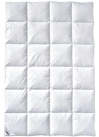 Billerbeck Bettdecke Clivia 90 – 135 x 200 cm – Winterdecke – Daunendecke mit 90% Daune, 10% Federn – Wärmestufe Warm