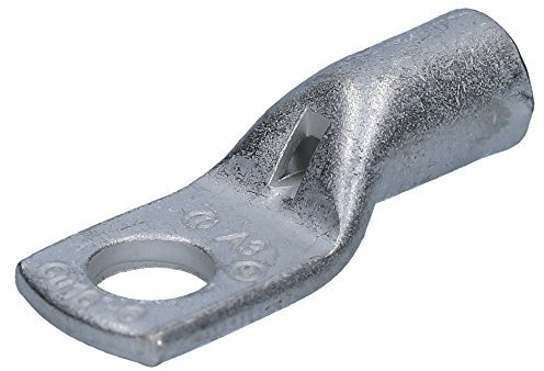 Cembre A3-M6 - 10 capicorda tubolare, 16 mm², M6, non isolati, in rame stagnato