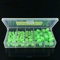 Carry stone 100 stücke Oval Weiche Luminous Angeln Perlen Meer Fischköder Schwimm Float Tackles Schwimm Werkzeuge Fischerei Eier