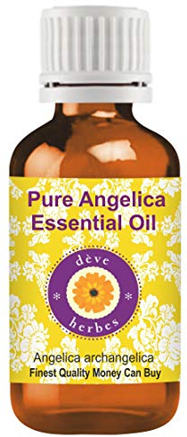 Deve Herbes puro Olio essenziale di angelica (Angelica archangelica) distillato a vapore 5ml (0.16 oz)