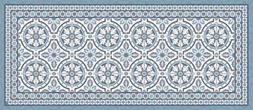 vilber Teppich, Vinyl, blau, 78 X 180 X 0.22 cm