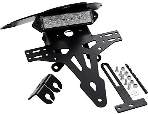 Hashiru Kennzeichenhalter - Robuster Stahl für Einfachen Anbau - 17,5cm Breite