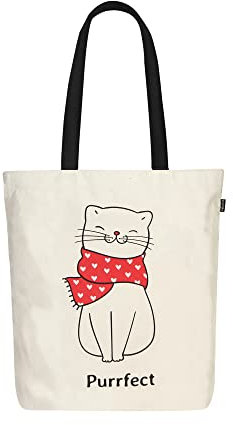 Eco Right Unisex's Stoffbeutel, Tote Bag Aesthetic, Einkaufstasche Canvas Tragetasche & Stofftasche Damen Dead