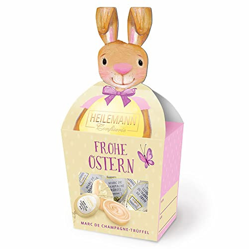 Heilemann Hase mit Marc de Champagne Ostereiern, 90 g