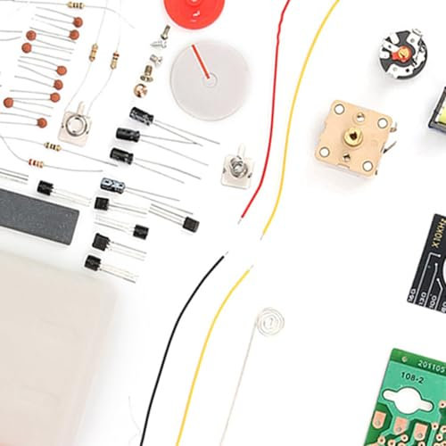 Kit de bricolage électronique Radio, Kit de bricolage électronique Radio Radio à 7 tubes HX108-2, pièces de radio ensemble d'apprentissage électronique