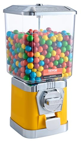 VEVOR Vending Machine, Classic Gumball Bank, Huge Load Capacity Candy Gumball Machine, Mini Vending Machines, Gumball Dispenser Machine for Kids, Perfect for