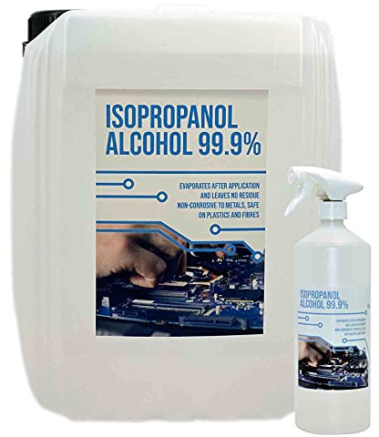 Isopropanol Alcohol Tech Grade IPA 99.99% (5L + 1L Spray)