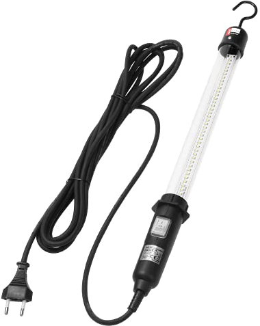 Advitit AD-NR-6069L6 Led Arbeitsleuchte 40 LED 8,5W Nennleistung: 500lm IP44, 6000K IP44, 6000K, Kabel 2x0,75mm² - 5m