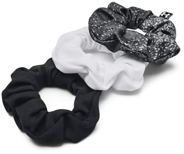 Under Armour Damen Haarbänder UA Blitzing Scrunchie 3PK 1380019 Black One size