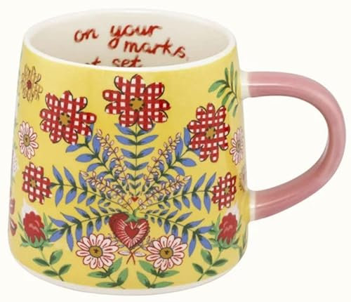 Cath Kidston Great British Bake Off GBBO Yellow Show Stopper Billie Mug