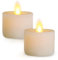 LightLi by Luminara LED Tealights 2 Pack 1.9 X 2.0. Flameless Tea Lights Candles. Ivory Tea Lights. Enhanced Touch Technology. Battery Operated Candles. Candle Home Decor & Living Room Accessories.