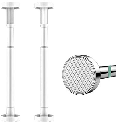 Universal Undermount Sink Installation Kit, Stainless Steel Adjustable Support Sink Legs Punch-Free Sink Repair System Kit for Kitchen Sink (Color : White, Size : 70-120cm)