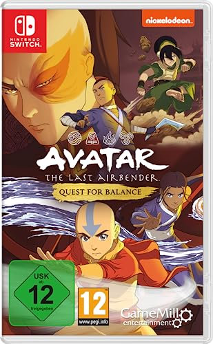 GameMill Entertainment, LLC Avatar The Last Airbender Quest for Balance - [Nintendo Switch]