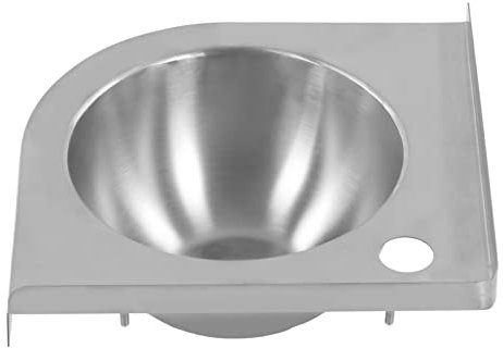Handwaschbecken, Eck-Dreieck-Waschbecken, Gebürstete Oberfläche, Küche, Badezimmer, Handwaschbecken, Waschbecken für Boot, Wohnwagen