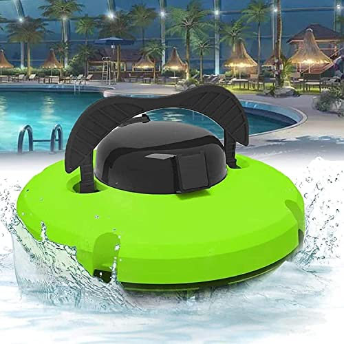 ZYLDDS Aspirateur De Piscine Robotique,Aspirateur De Robot De Piscine Automatique avec Temps De Travail Maximum 90 Minutes,Idéal pour Les Piscines Au-Dessus du Sol Jusqu'à 860 Pieds Carrés,Green