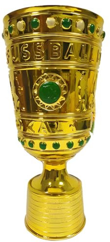 YYDSTES Football Coupe de la Ligue Allemande Championnat Trophées Réplique Football Club Champion Trophée Fans Objets de Collection Souvenir Bureau Décorations pour la Maison Ornements