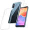 MIBZOR 3 in 1 Klar Hülle Kompatibel mit ZTE Blade A31 Plus (6.0), 1 Handyhülle und 2 Stück Schutzglas Panzerglas, Durchsichtige Schutzhülle Weich Silikon Flexibel TPU Tasche Case
