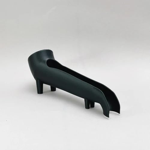 Water Tank Funnel for Coffee Machine, Water Tank Filler Funnel for Sage, Breville, Lelit Bianca (Matte Charcaol, Size 2 (L27.4*H8.6*D5cm))