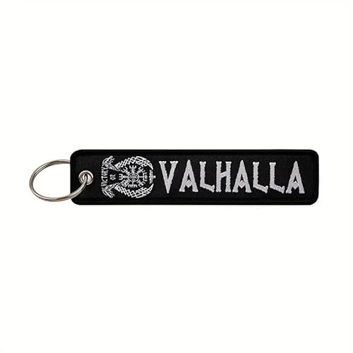 Generisch Schlüsselanhänger Wikinger Valhalla Stoff Germanen