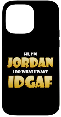 Jordan Costume IDGAF Funny Meme Halloween Costume For Jordan Case for iPhone 14 Pro Max