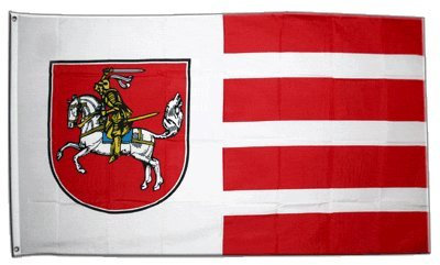 Flaggenfritze Fahne/Flagge Deutschland Stadt Dithmarschen + gratis Sticker