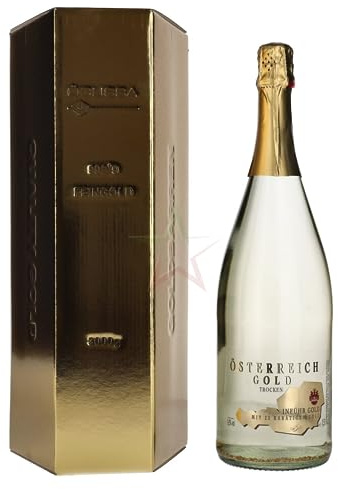 Österreich Gold - mit 23 Karat Blattgold 9,50% 1,50 Liter