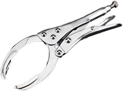 Xinjieda Car Oil Filter Pliers Wrench Vice Large Jaw Locking Grip Spanner Removal Tool Auto Repair Hand Tools