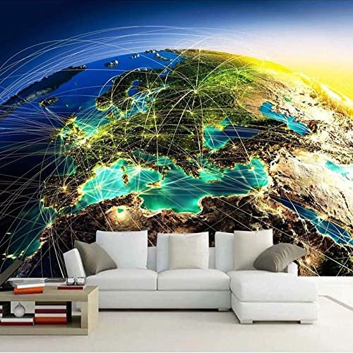 YABAOST Art Murals Papier Peint Vinyle, 140X70Cm Papier Peint Autocollant Mural Effet Terre Texture Modèle Vinyle Imperméable Xxl Tableaux Muraux Tapisserie Photo Décoration Murale