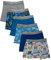 Hanes Jungen Potty Trainer Underwear, Boxer Briefs Available, 6-Pack Trainingsunterwäsche für Babys und Kleinkinder, Boxershorts, Blau/Grau, Sortiert, 6 Stück, 4 Jahre (6er Pack)