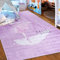 Mazovia Kinderzimmerteppich Antirutsch - Waschbar bis 30 Grad - Ballett Ballerina - Kurzflor Kinderteppich Teppich für Kinderzimmer - ÖKO-TEX - Teppiche Mädchen Rosa Pink 160 x 230 cm