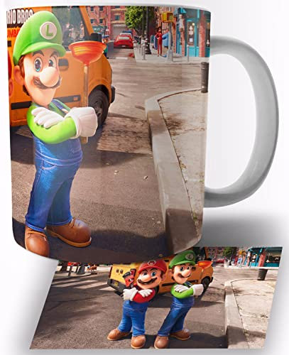 Mario & Luigi Bros Keramik Becher 325ml Tasse Mug