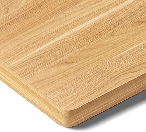 FLEXISPOT Tischplatte 200x80 cm, 25 mm stark – Einteilige Schreibtischplatte, DIY Bürotischplatte – Ideal für höhenverstellbare Schreibtische (Ahorn)